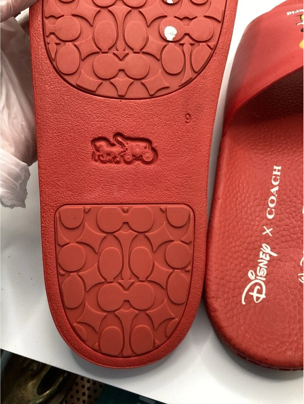 Coach Disney Women's Sport Slides Sandal Size 9